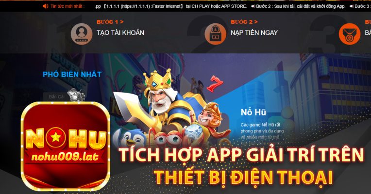 Tích hợp App giải trí trên thiết bị điện thoại
